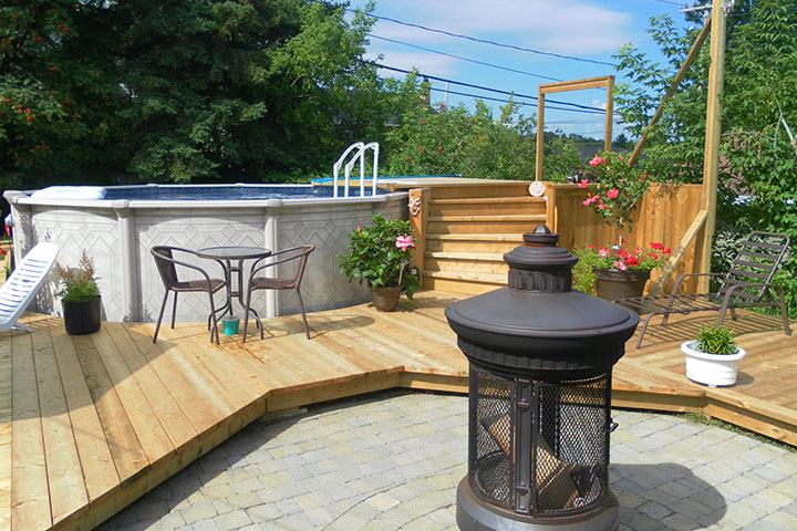 Construction patio Chicoutimi